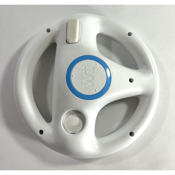 OEM Wii Mario Kart Racing Steering Wheel Wii Remote Tested - Picture 6 of 13